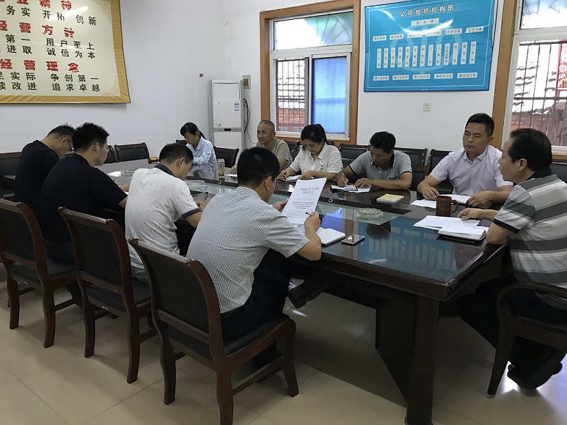 公司黨支部召開 “講政治、重規(guī)矩、作表率” 專題組織生活會(huì)